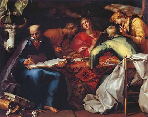 Abraham Bloemaert The Four Evangelists oil painting image